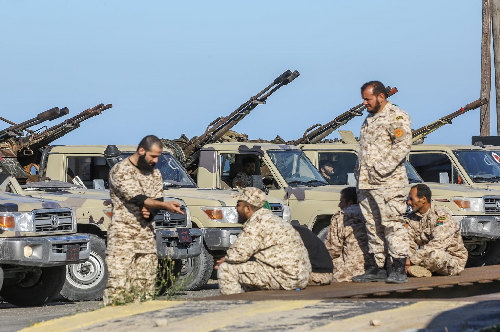 Pasukan GNA Libya telah bertahan dari serangan LNA sejak Januari 2019. (Foto: AFP)