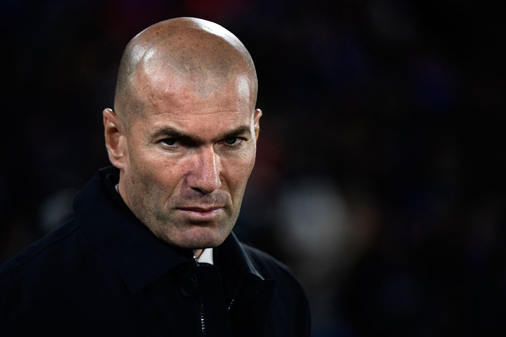 Pelatih Real Madrid, Zinedine Zidane (AFP/Javier Soriano)