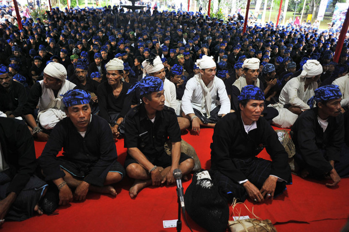 Ribuan Warga Baduy Ikuti Tradisi Seba di Serang