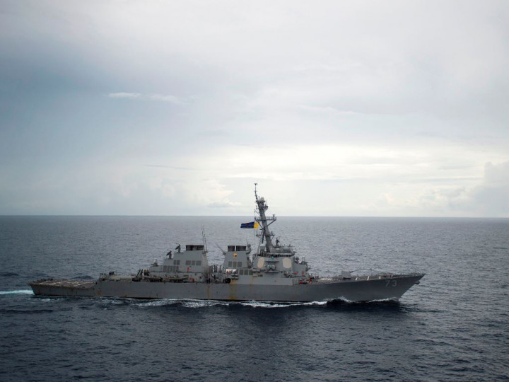 Tiongkok Usir Kapal Perang AS di Laut China Selatan