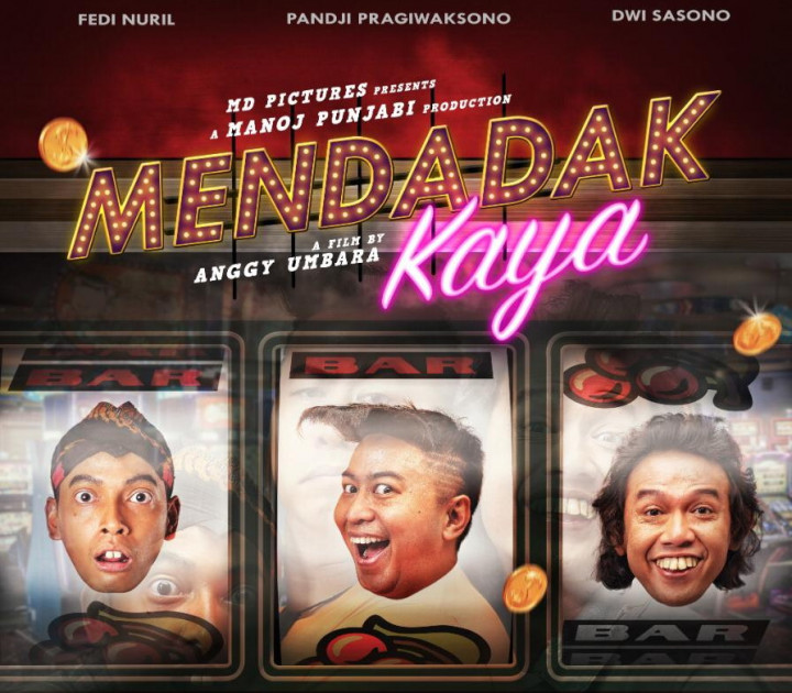 Aksi Jenaka Tiga Sekawan dalam Film Mendadak Kaya