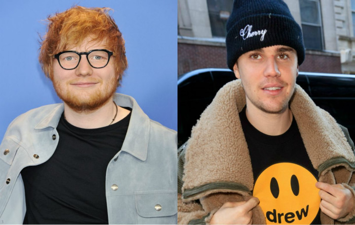 Justin Bieber Beri Sinyal Kolaborasi dengan Ed Sheeran