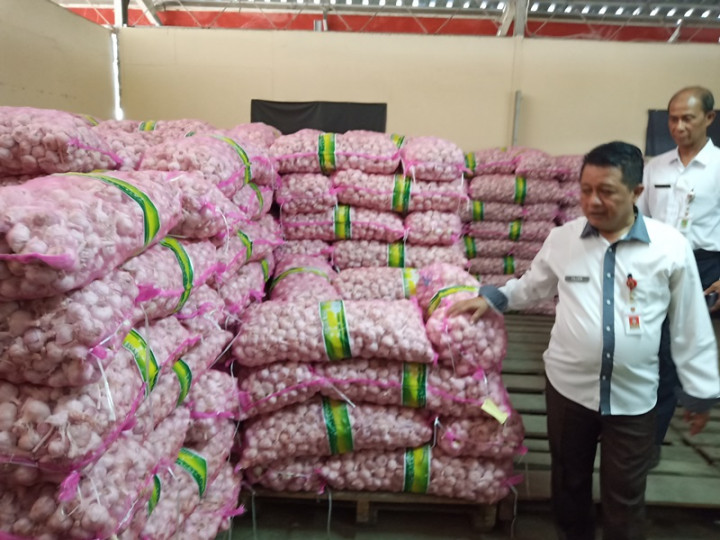 Harga Bawang Putih di Semarang Kembali Normal