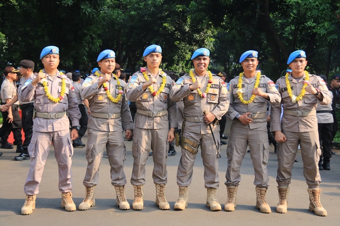 Enam Satgas Garuda II Selesaikan Misi Perdamaian di Sudan
