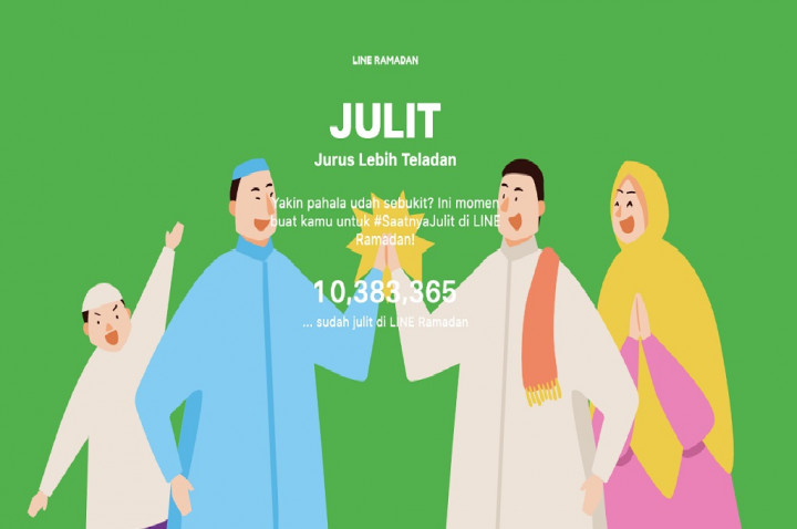 Line Sediakan Wadah Khusus Ramadan