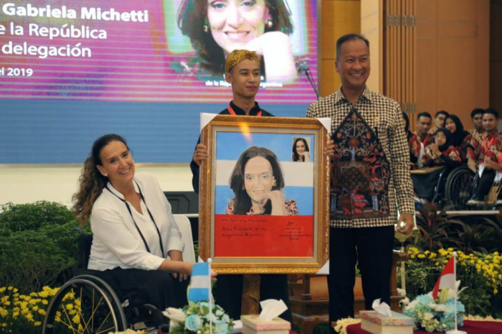 Mensos Pamerkan Sukses Pemerintah Penuhi Hak Penyandang Disabilitas