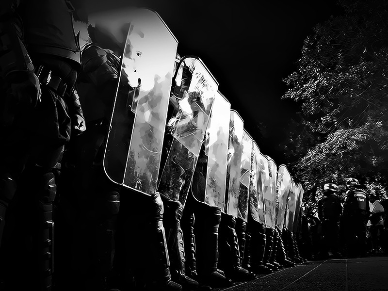 Polisi Jaga Ketat Demo Massa Kivlan Zen