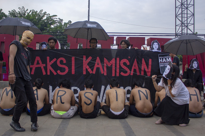 Aksi Kamisan Peringati 26 Tahun Kematian Marsinah