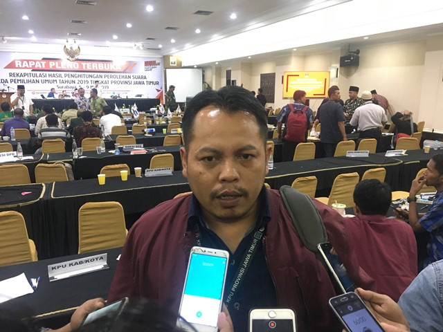 KPU Jatim Klaim Lakukan Rekapitulasi Tercepat