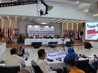Rekapitulasi Nasional Provinsi Bali Diwarnai Interupsi
