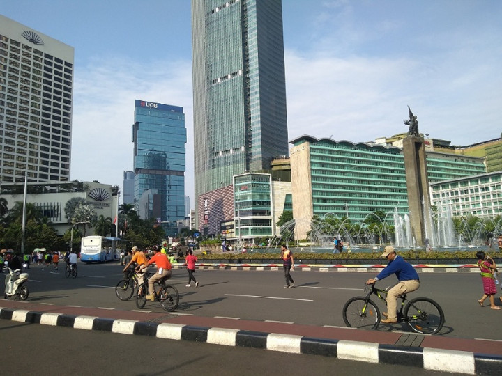 Puasa Tak Menghalangi Masyarakat Olahraga di CFD