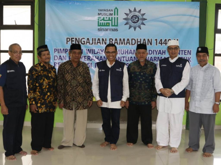 Yayasan Muslim Sinar Mas Dukung Rekonstruksi Rumah Ibadah dan Sekolah