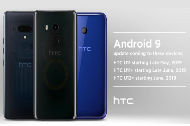 HTC Ungkap Android 9 Pie di Tiga Ponsel