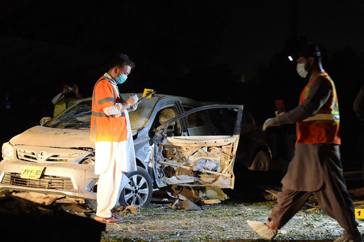 Bom Guncang Pakistan, 4 Polisi Tewas