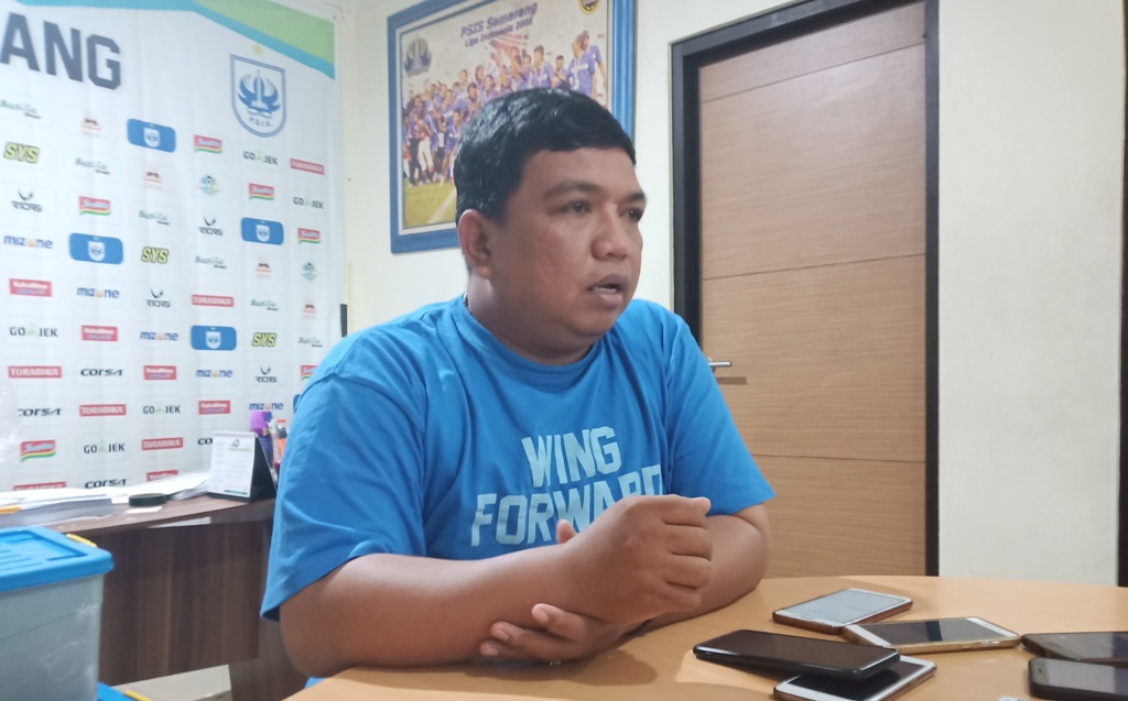 Wakil ketua Panpel PSIS Semarang, Pujiono (Foto: medcom.id/Budi Arista R)