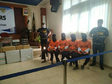 Sindikat Perdagangan Rokok Ilegal Ditangkap