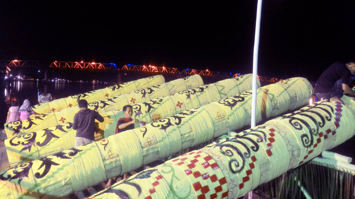 259 Meriam Meriahkan Festival Meriam Karbit Pontianak