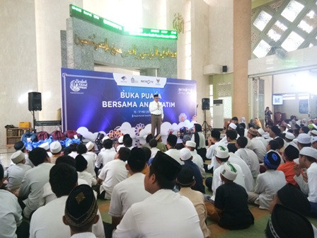 Metro TV-Baznas Gelar Buka Puasa Bersama Ribuan Anak Yatim