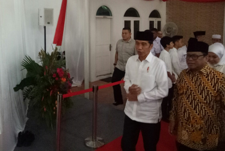 Presiden Buka Bersama di Kediaman Ketua DPD