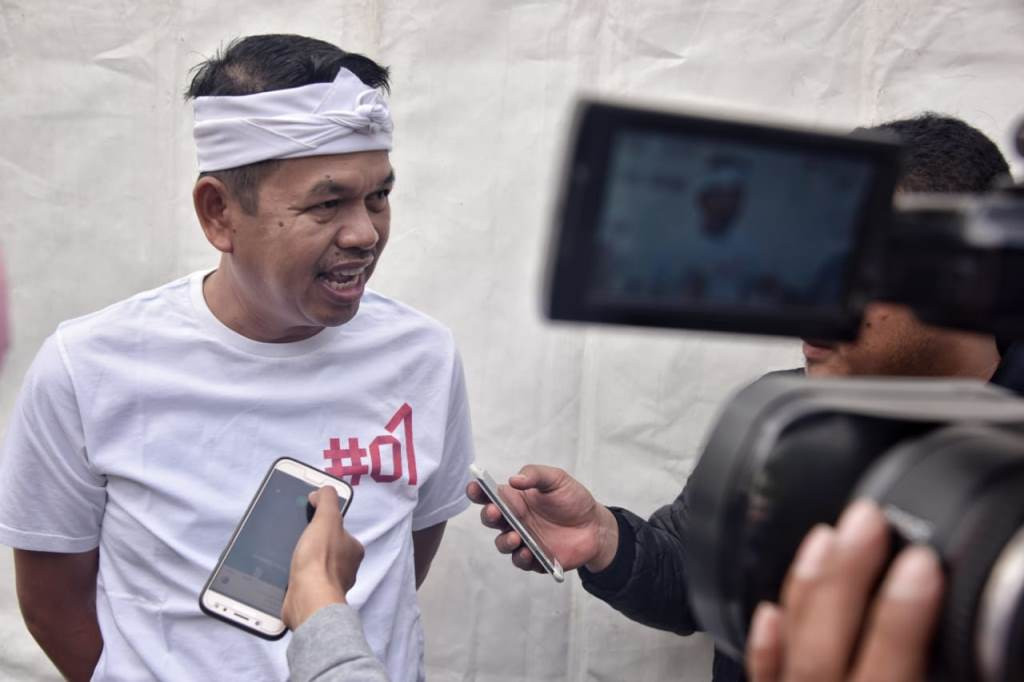 Ketua Tim Kampanye Daerah Ma'ruf-Amin Jawa Barat Dedi Mulyadi. MI