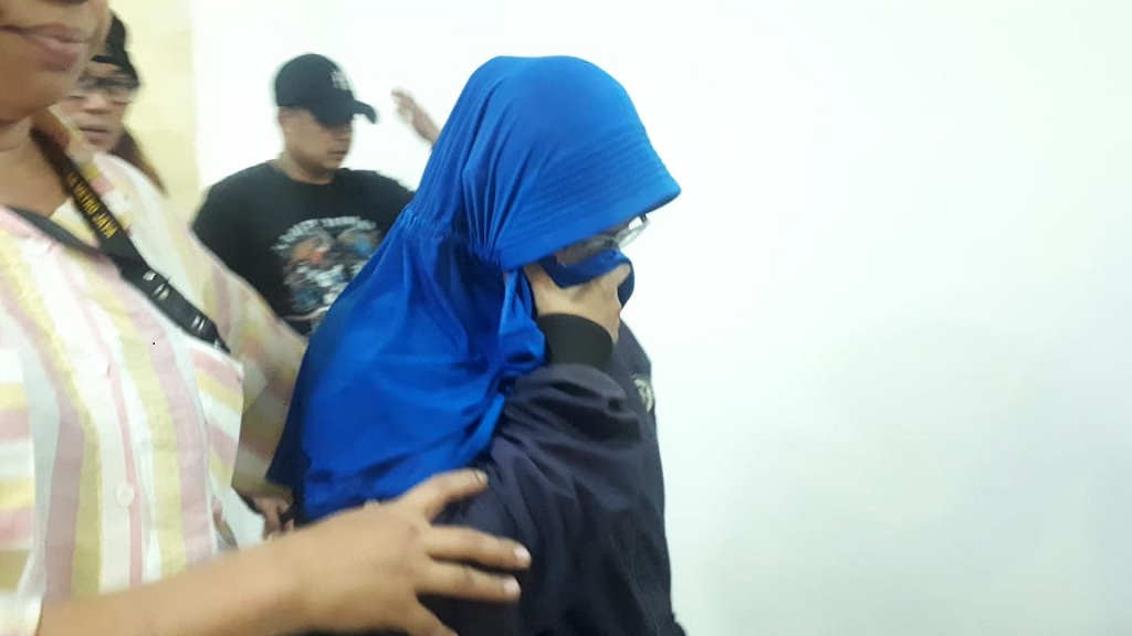 Salah satu pelaku penyebar video pengancam Jokowi - Medcom.id/Siti Yona Hukmana.  