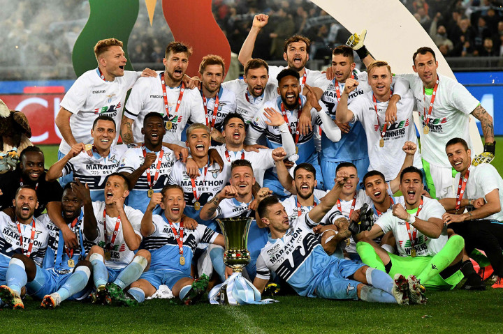 Lazio Juara Coppa Italia Ketujuh Kalinya