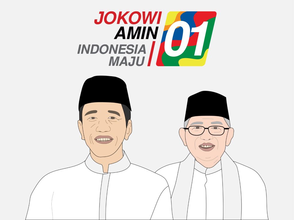 Situng 85 Persen: Jokowi Unggul 15 Juta Suara