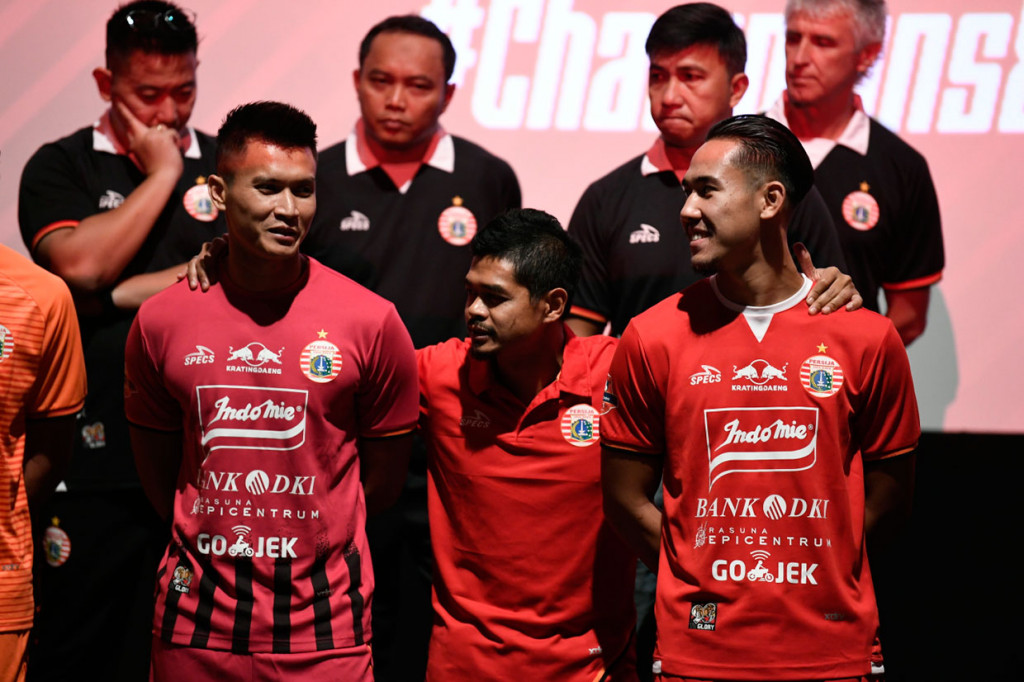 Persija Perkenalkan Tim dan Jersey Baru