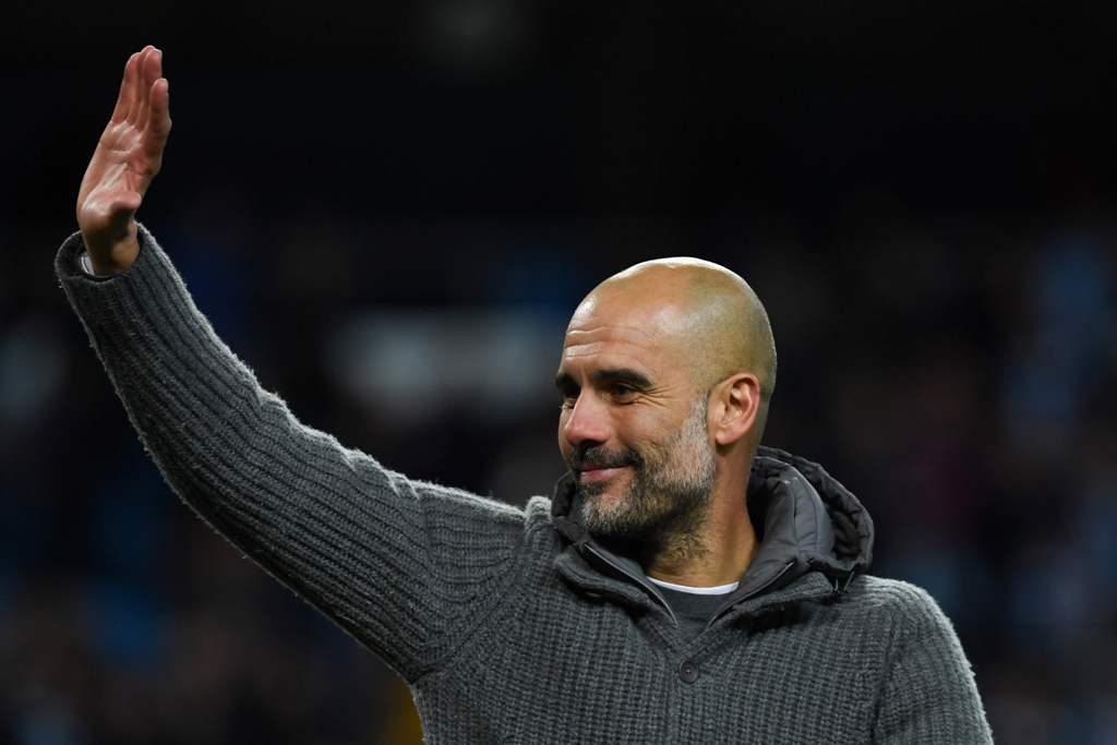 Pep Guardiola (AFP/PAUL ELLIS)