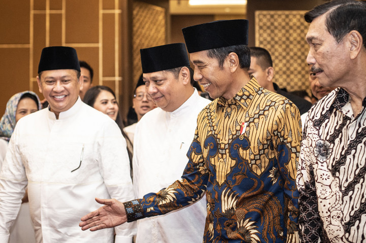 Jokowi Buka Puasa Bersama Partai Golkar