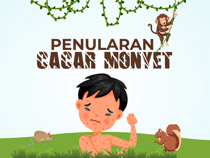 Penularan Cacar monyet
