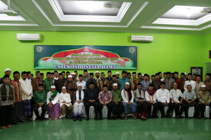  Ulama Majalengka Deklarasi Menolak <i>People Power</i>