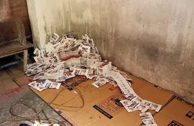 Bea Cukai Malang Sita Ratusan Ribu Batang Rokok Ilegal