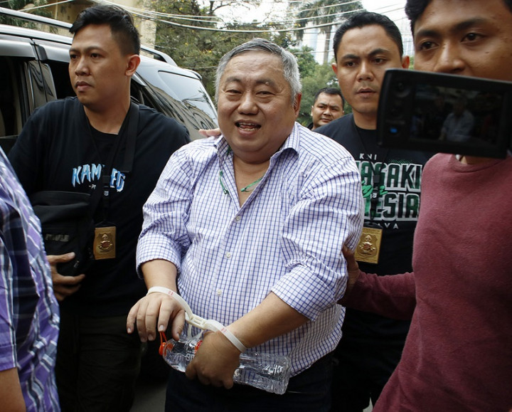 Lieus Sungkharisma Ditahan