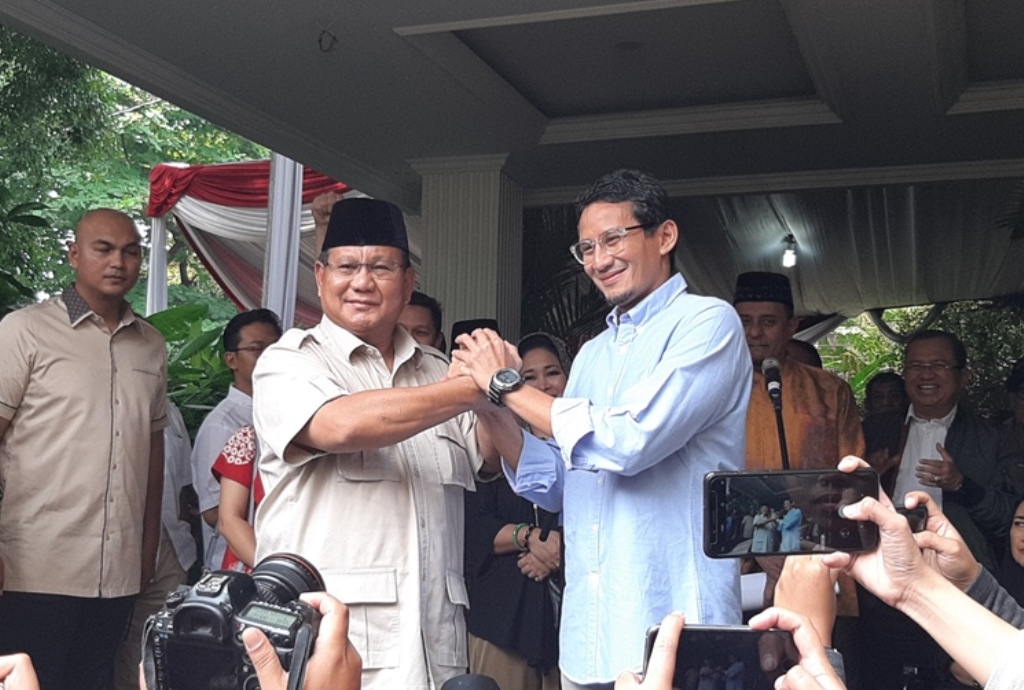Prabowo Sebut Penetapan Pemenang Pemilu di Pagi Buta Janggal