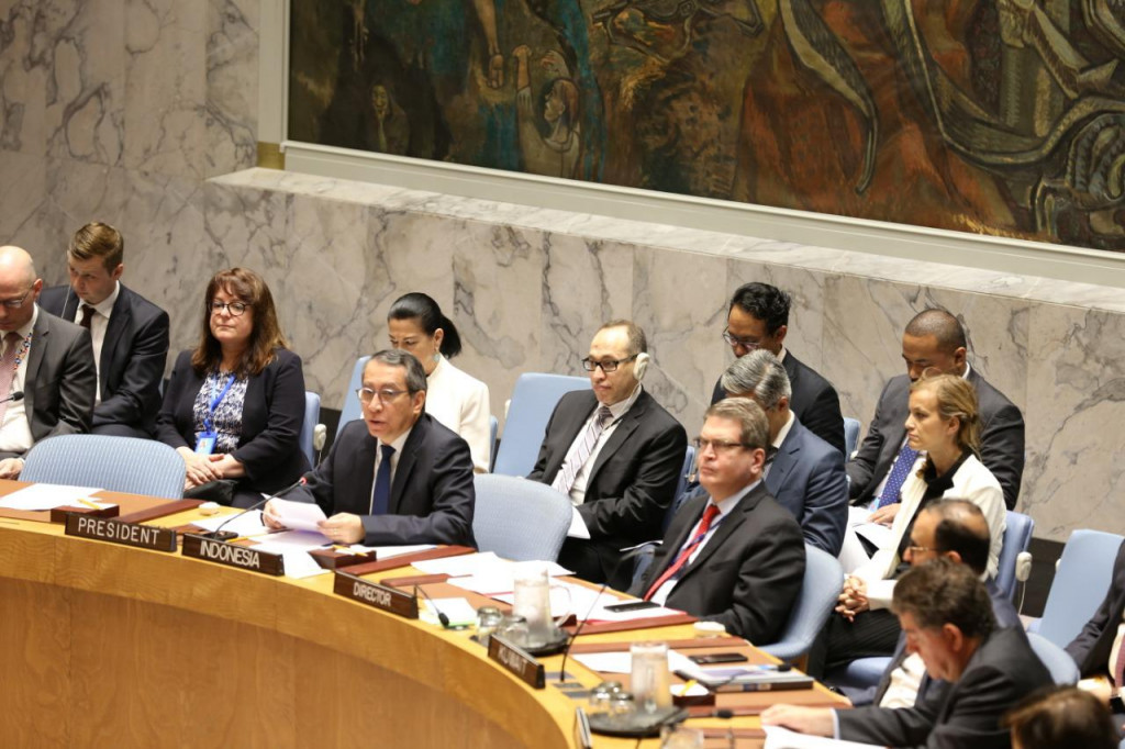 The Permanent Representative of the Republic of Indonesia to the United Nations, Ambassador Dian Triansyah Djani. (Photo:PTRI New York)