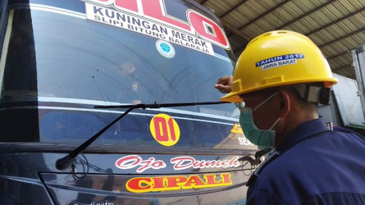 Bus Angkutan Lebaran di Cirebon Dipastikan Layak Jalan