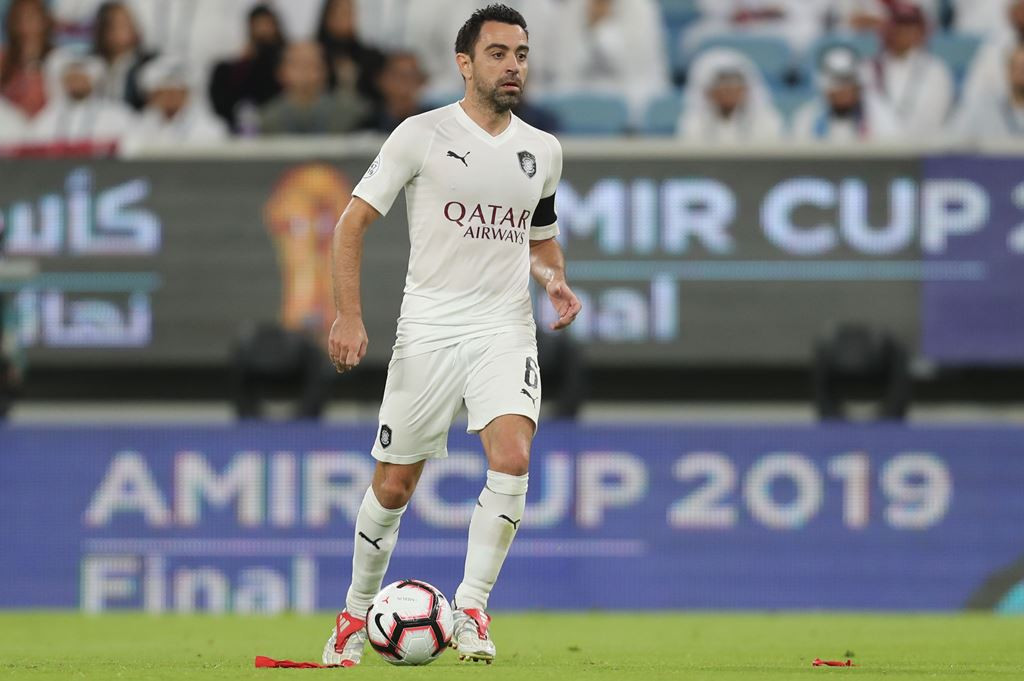 Gelandang Al Sadd, Xavi Hernandez (AFP/Karim Jaafar)