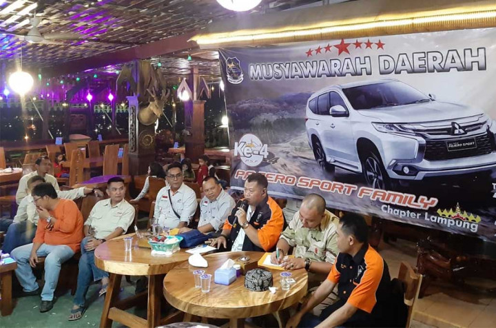 Pajero Sport Family Lampung Pilih Ketua Baru