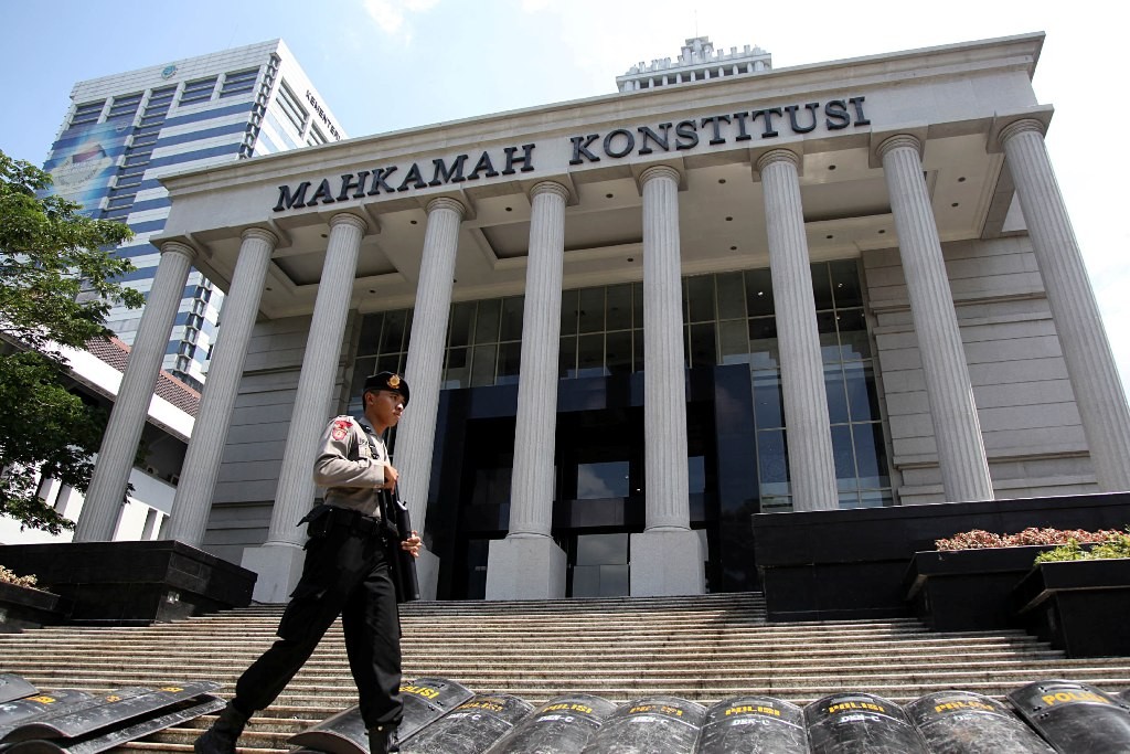 Ilustrasi Gedung MK--MI/ Panca Syurkani