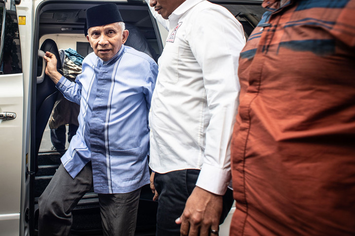 Amien Rais Penuhi Panggilan Polisi