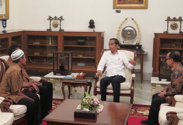 Presiden Beri Modal Pedagang Korban Kerusuhan 22 Mei