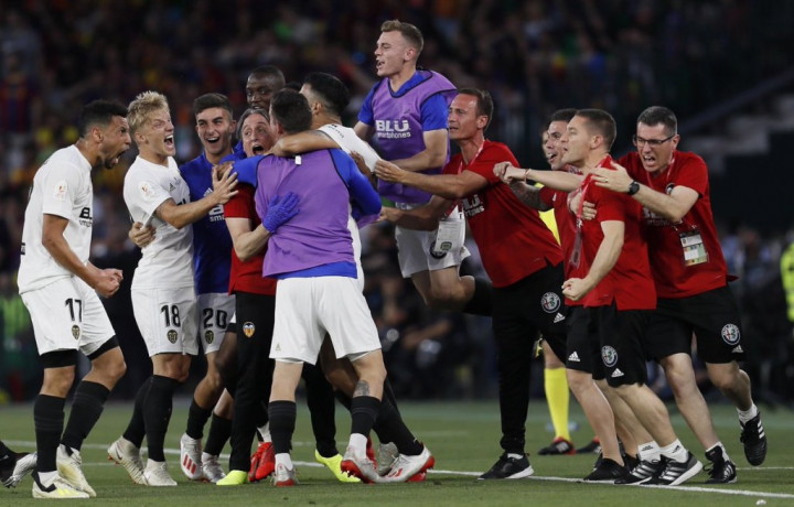 Bungkam Barcelona, Valencia Juara Copa Del Rey