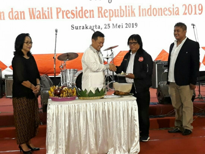 Relawan Gelar Tasyakuran Kemenangan Jokowi