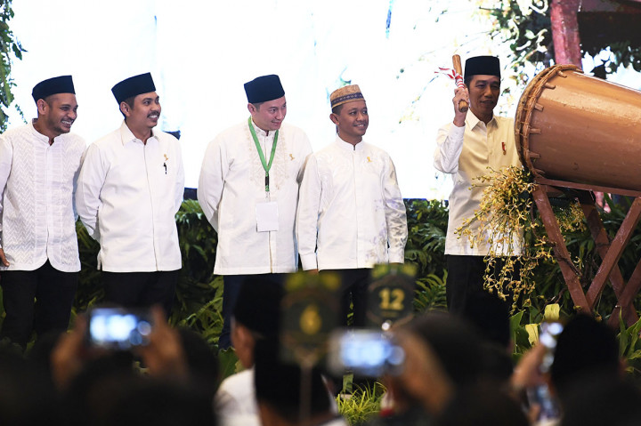 Jokowi Buka Bersama HIPMI