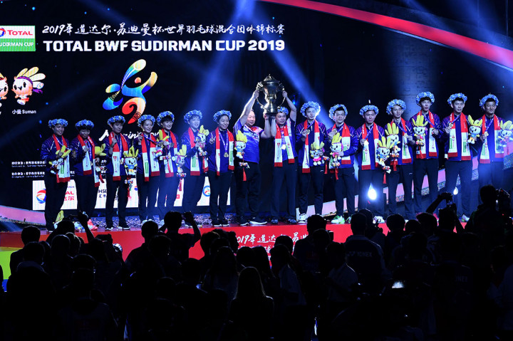 Tiongkok Juara Piala Sudirman 2019.