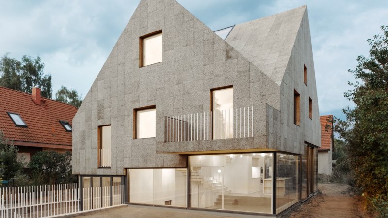 Rumah berbahan material gabus di Berlin. (Foto: Gui Rebelo)