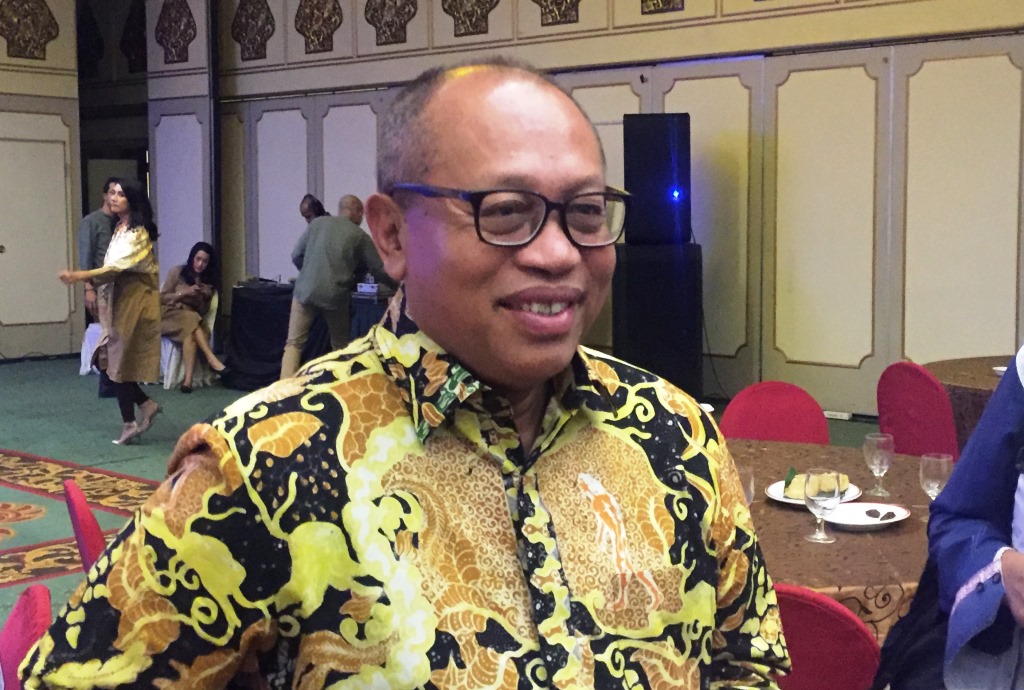 Direktur Utama BPJSTK Agus Susanto (Foto:Medcom.id/Gervin Nathaniel Purba)