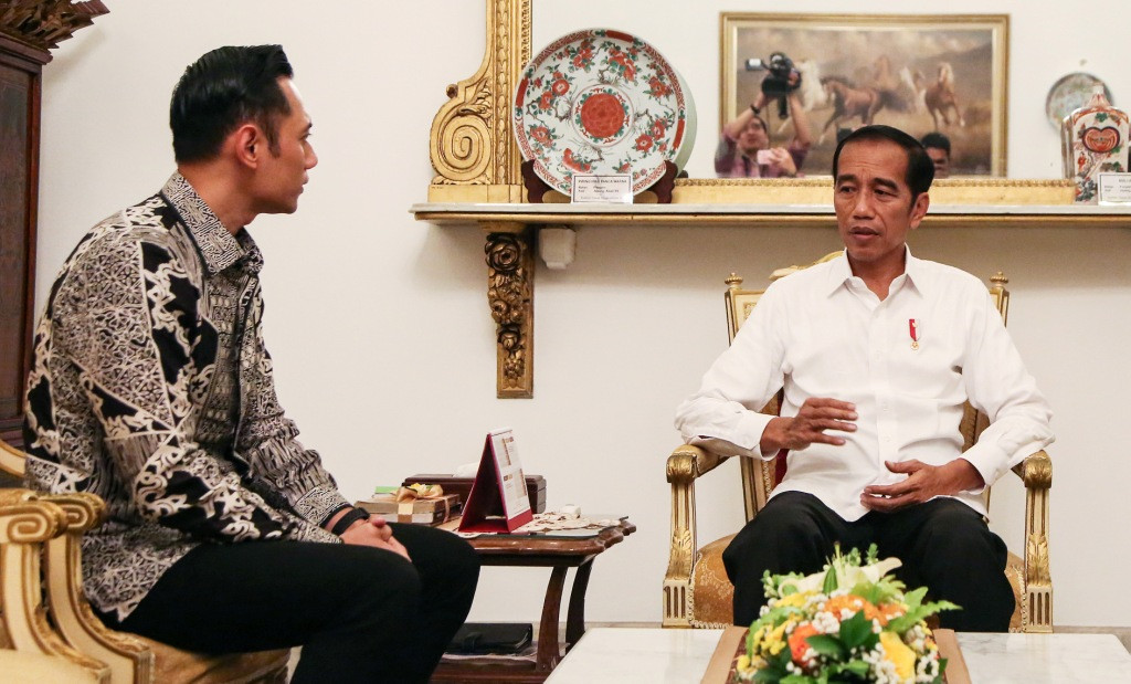 SBY Buka Tujuan Pertemuan Jokowi-AHY