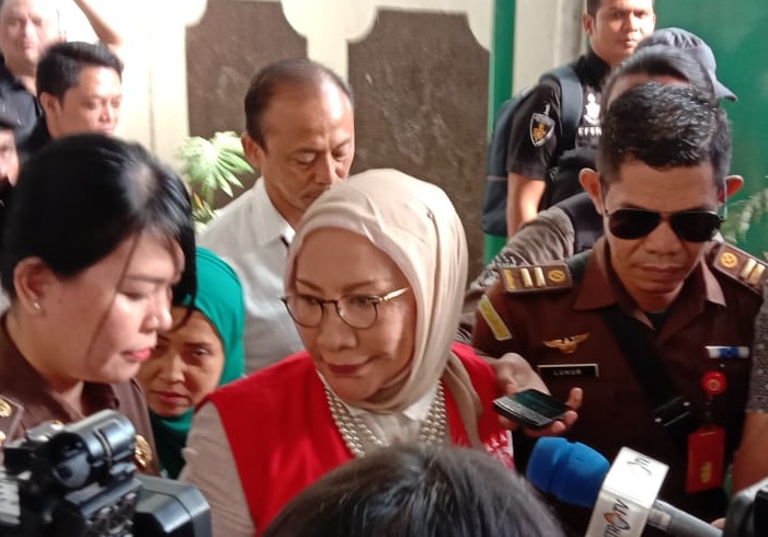 Terdakwa kasus penyebaran berita bohong Ratna Sarumpaet - Medcom.id/Candra Yuri Nuralam.